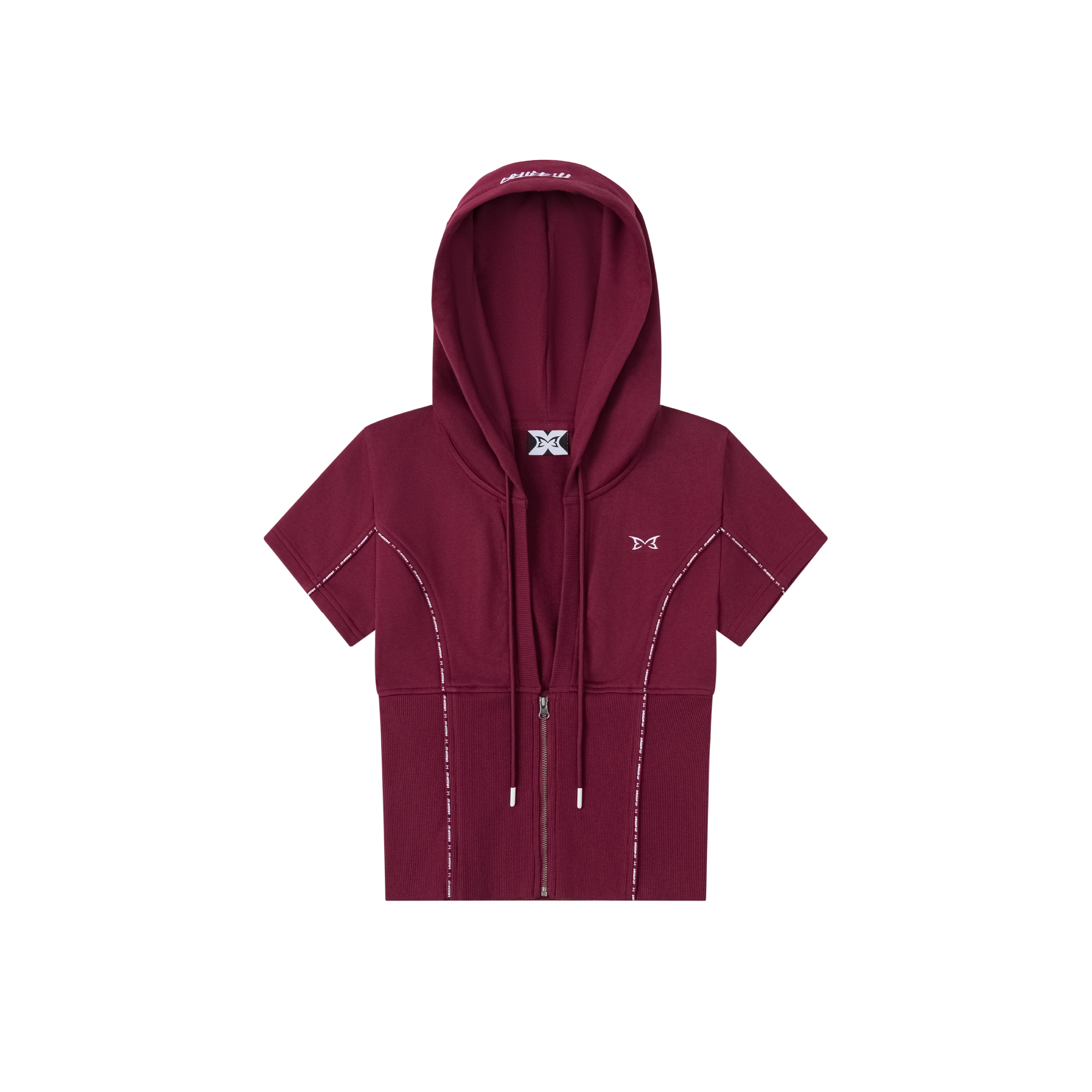 Women’s Piping Top (Maroon)