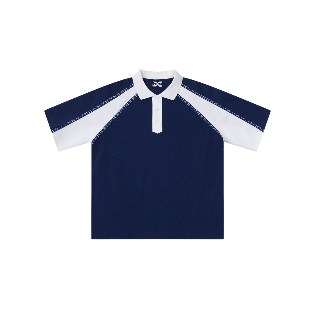Precision Panel Polo (Blue)