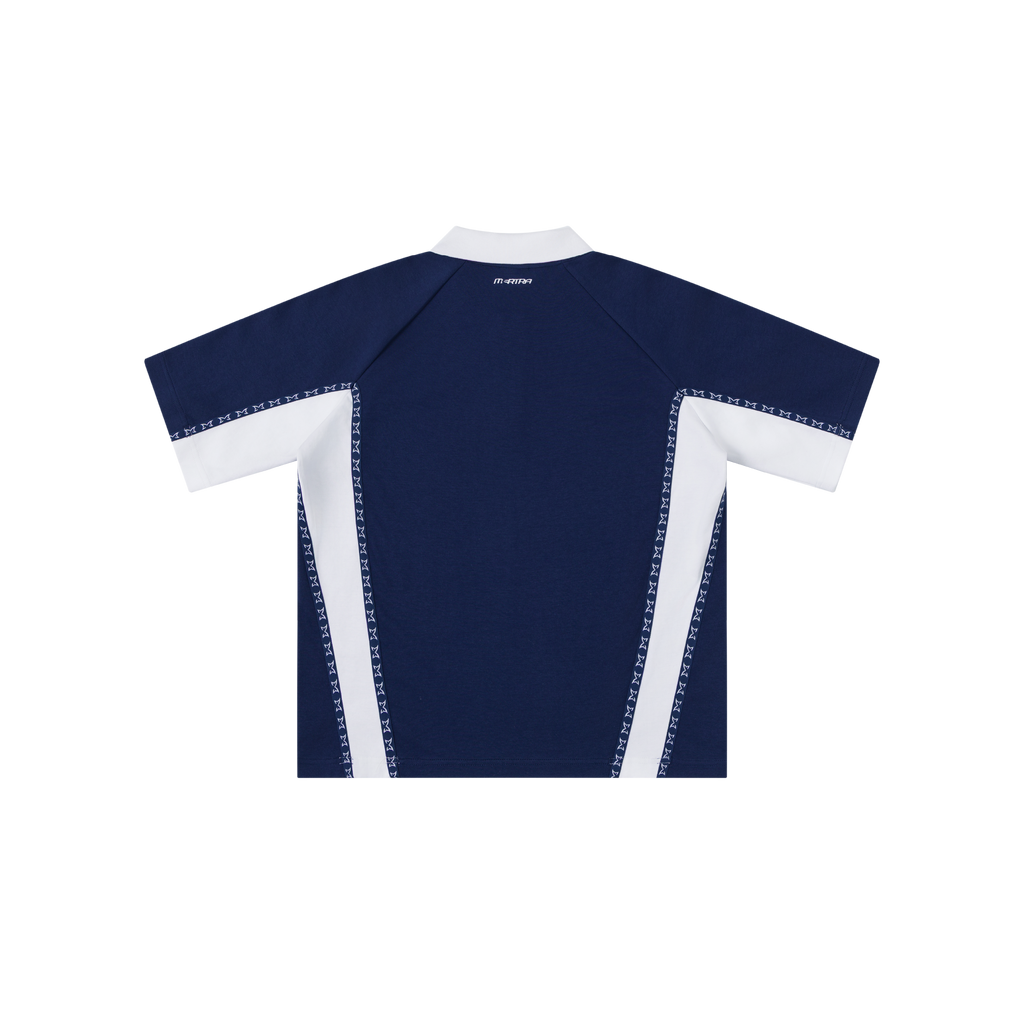 Precision Panel Polo (Blue)