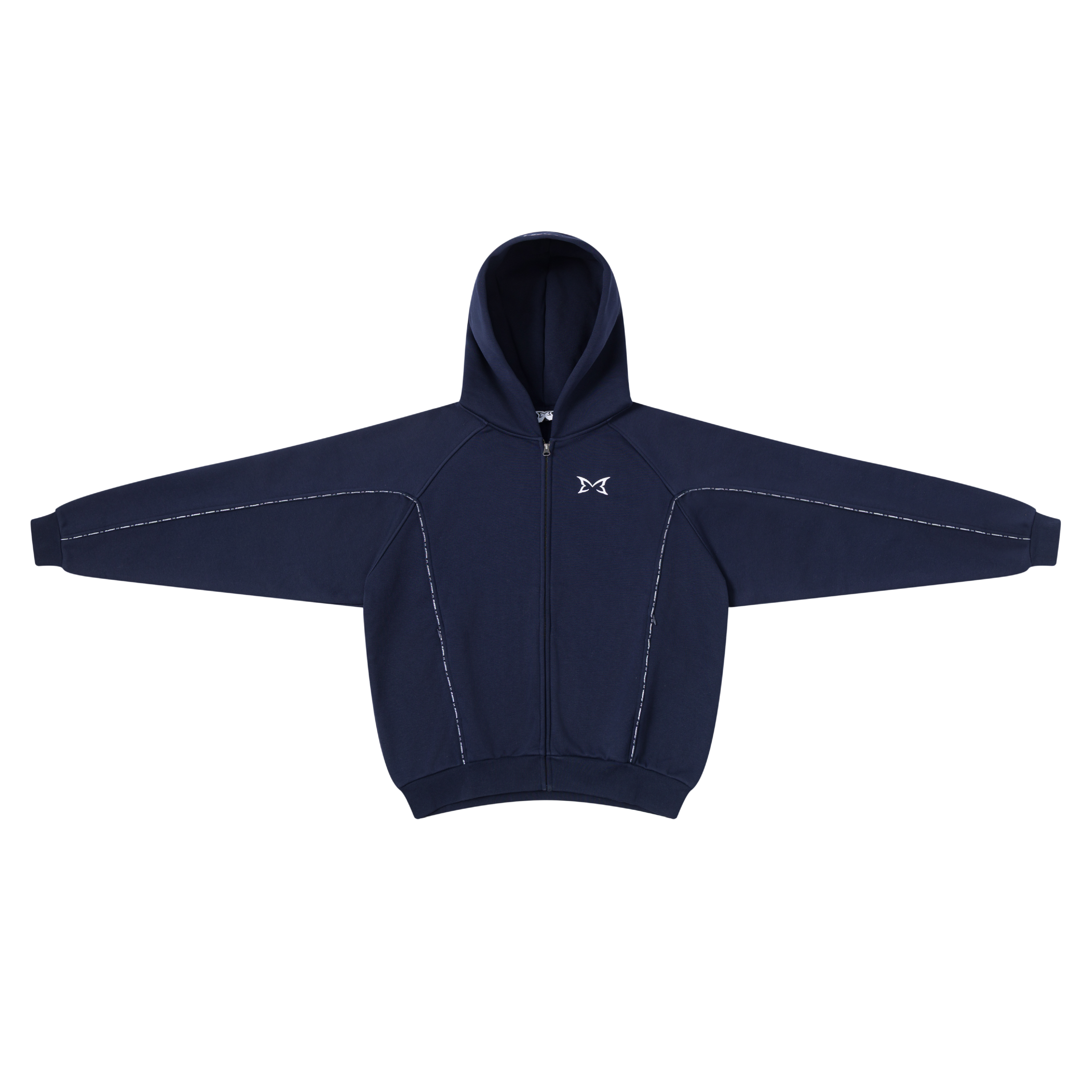 Piping Hood (Navy)