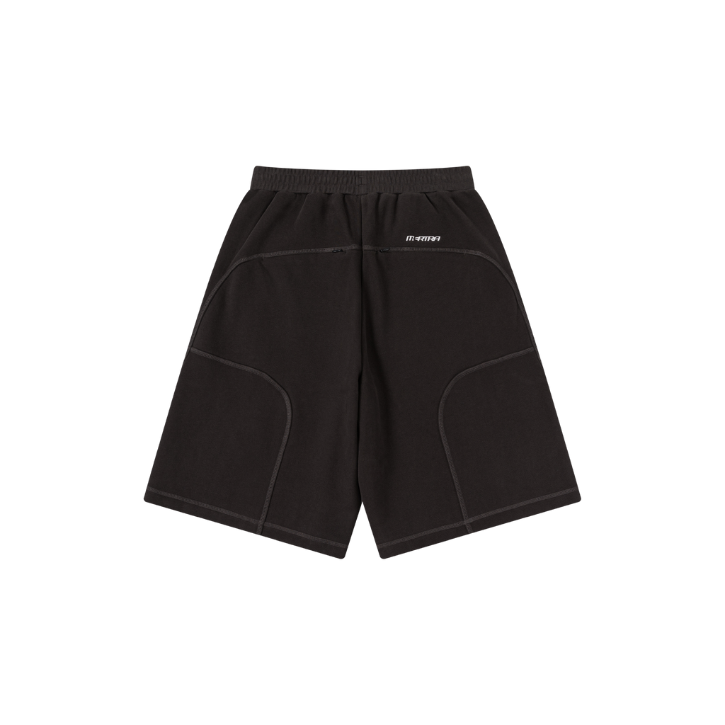 Contra Track Shorts (Cream / Charcoal)