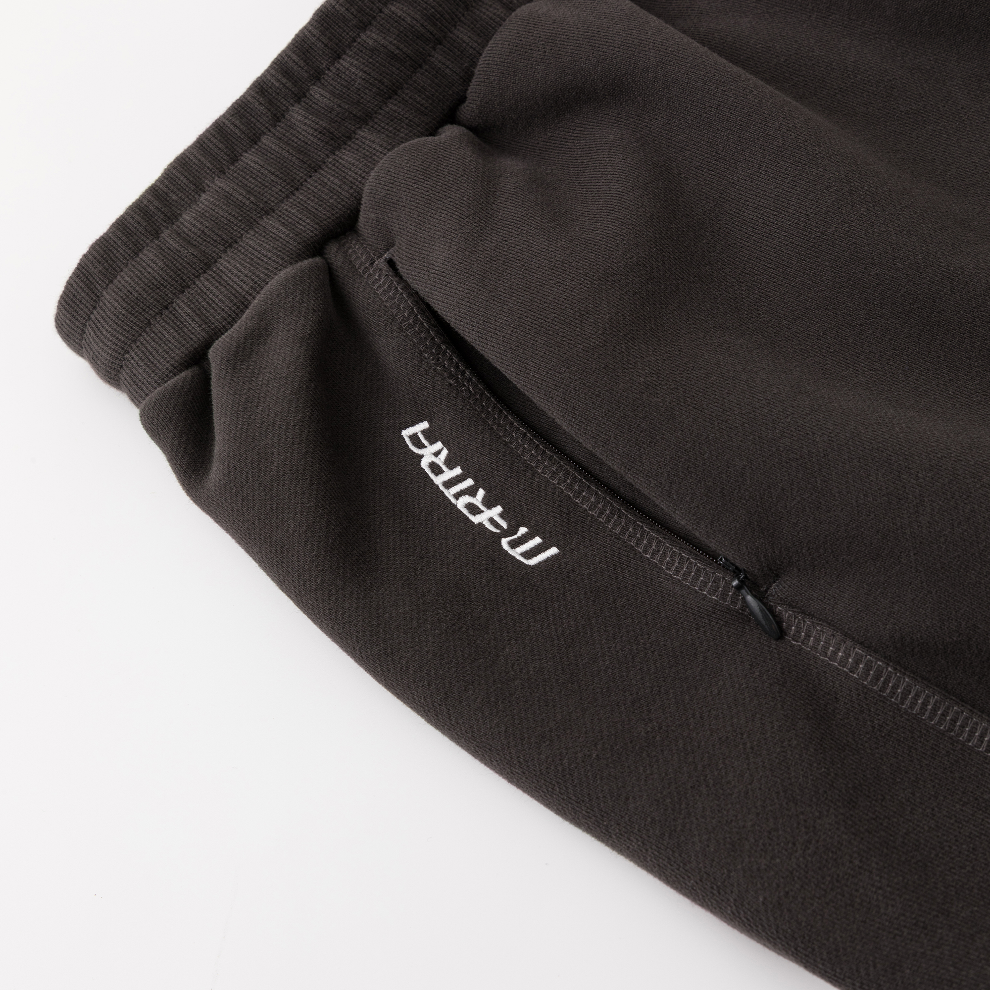 Contra Track Shorts (Cream / Charcoal)