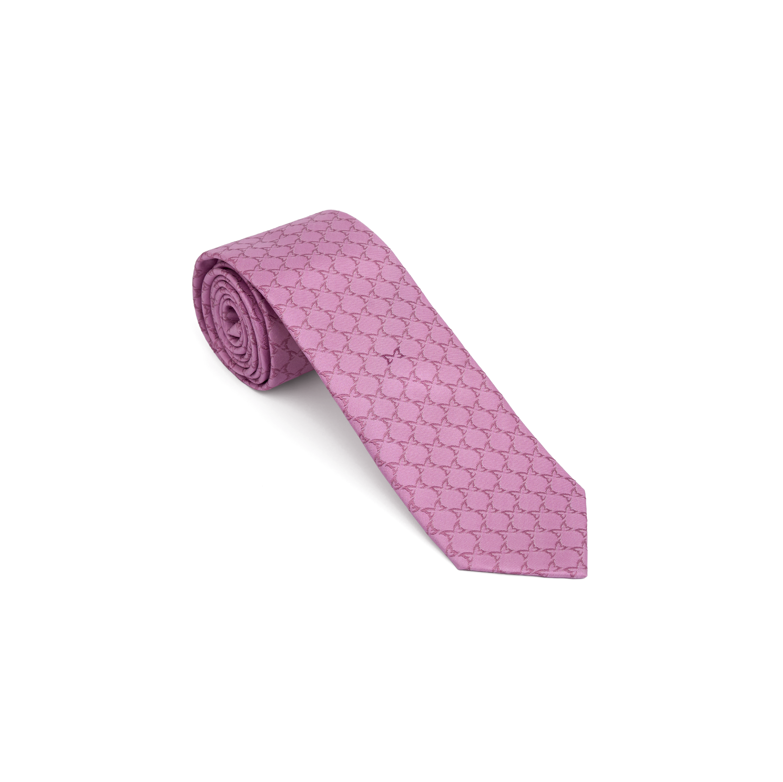 Monogram Tie (Pink)