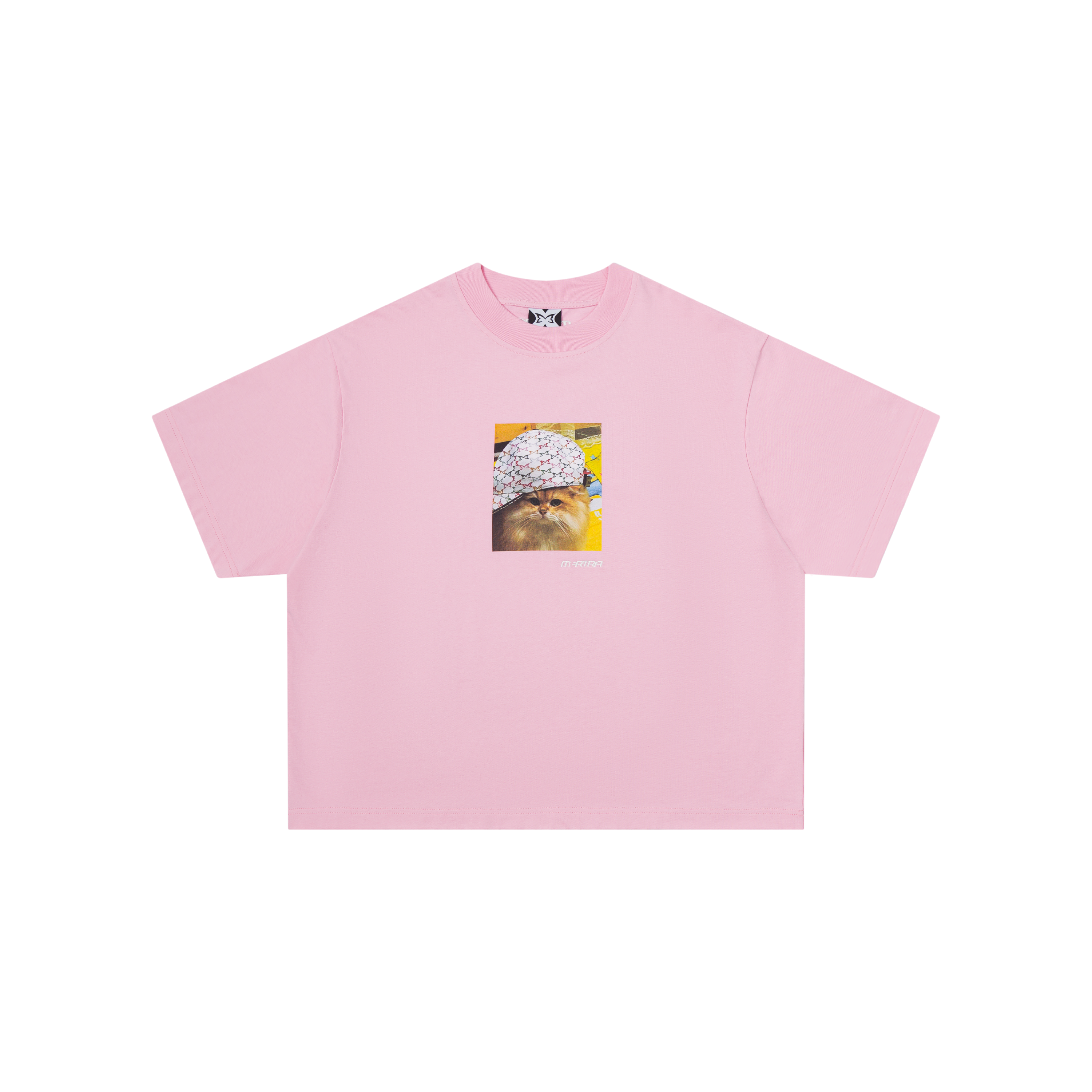 Cat In Da Hat Tee (Pink)