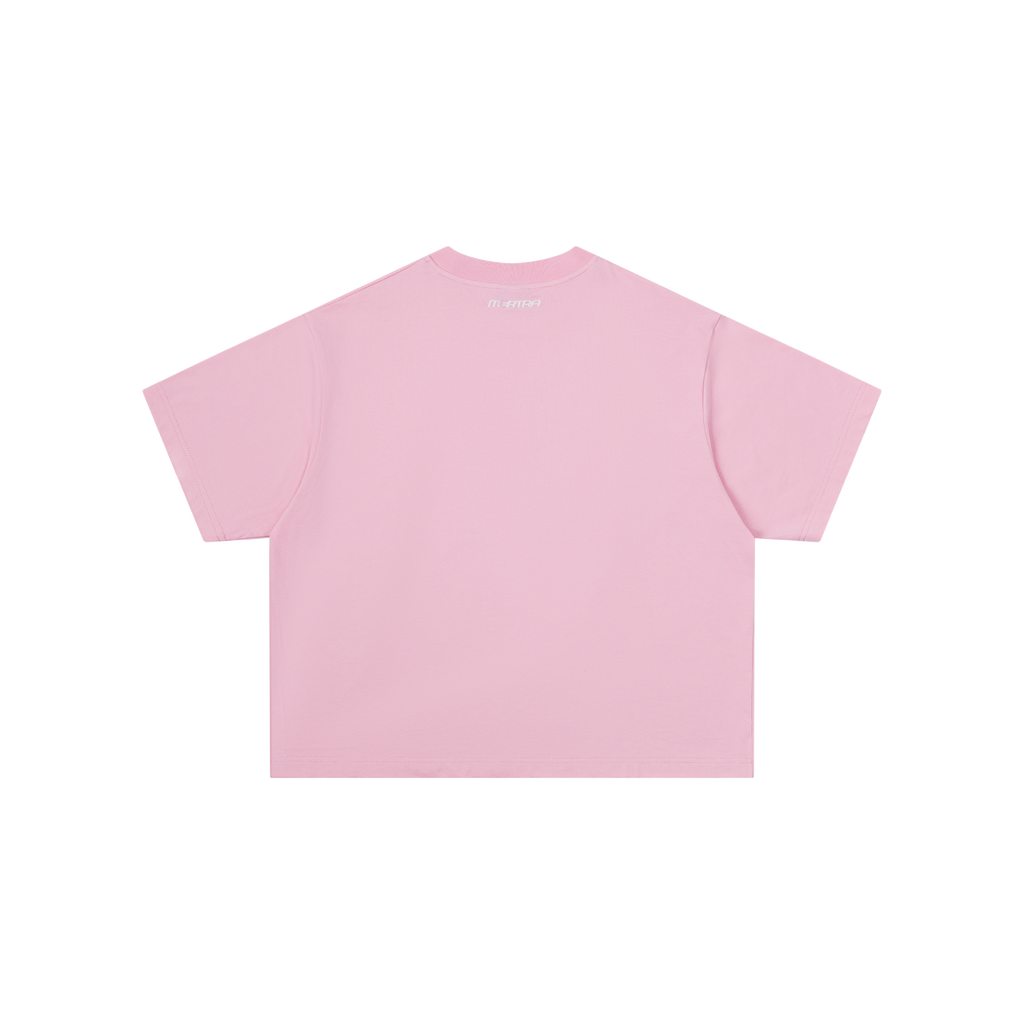 Cat In Da Hat Tee (Pink)