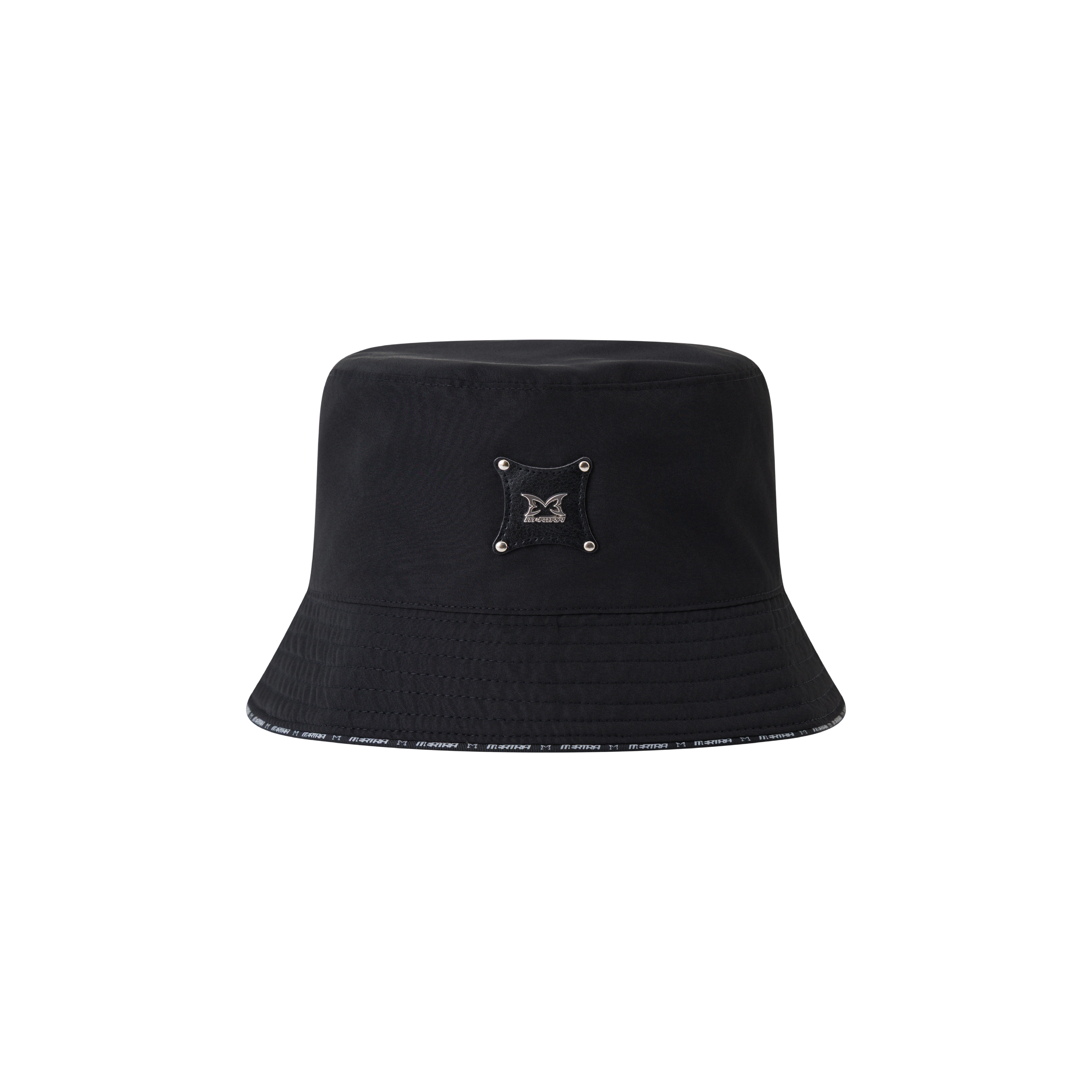 Piping Bucket Hat (Black)