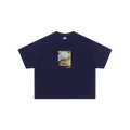Cat In Da Hat Tee (Navy)