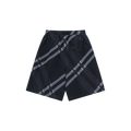 Merva Check Shorts (Black)