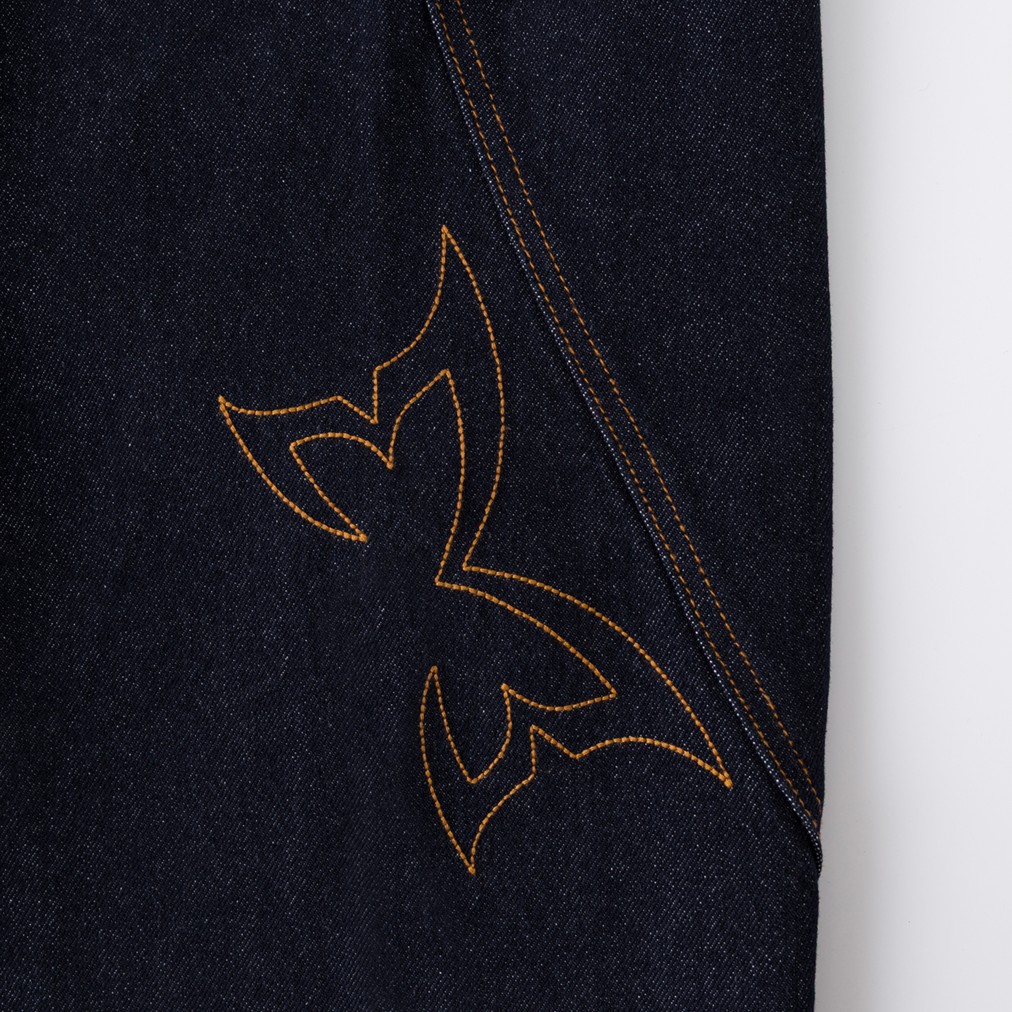 Reverse Bigstep Denim (Indigo / Gold)