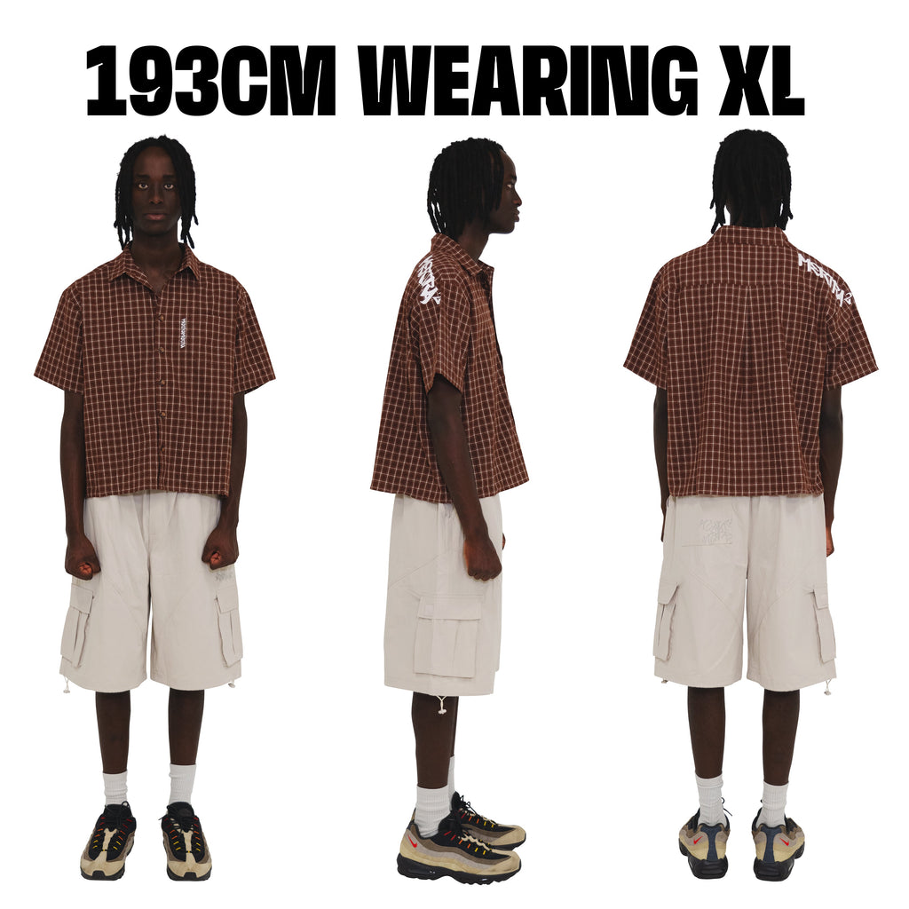 Plaid Shirt (Brown)