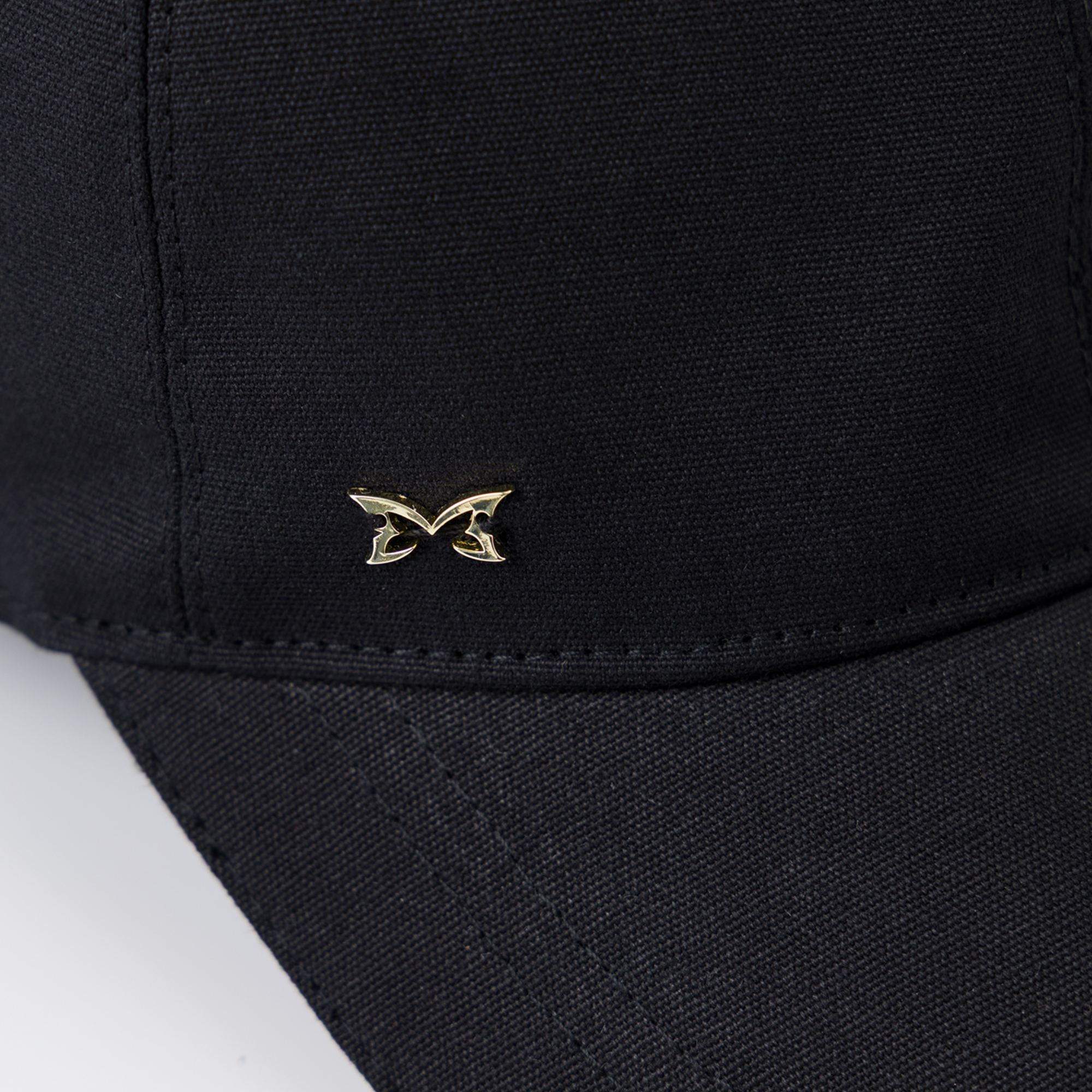 Solid Canvas Cap (Black)