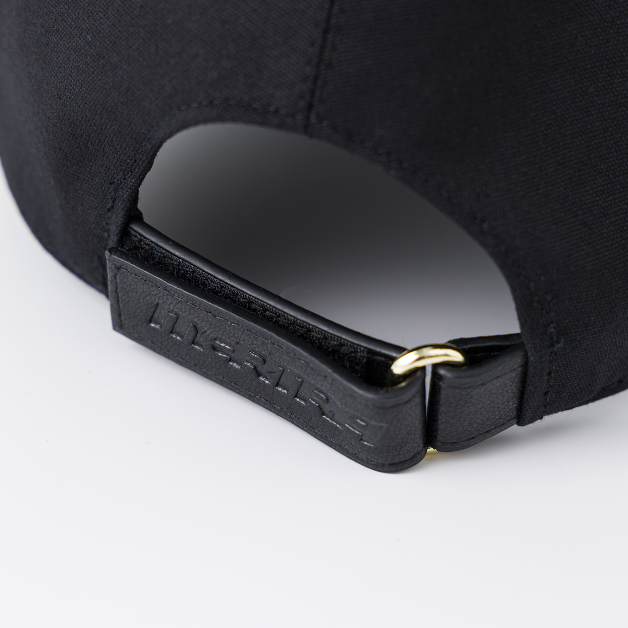 Solid Canvas Cap (Black)