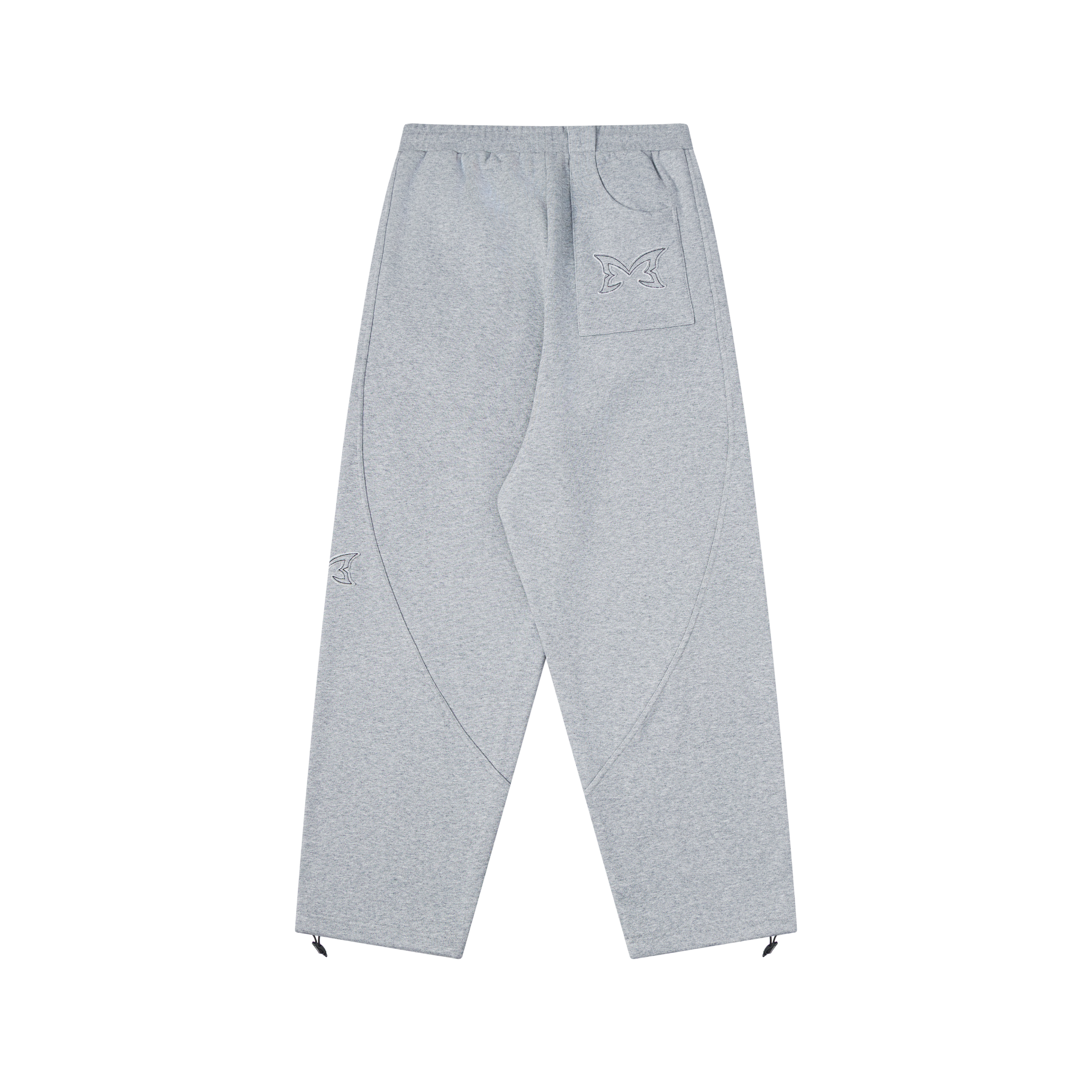 Dual Panel Joggers (Grey)