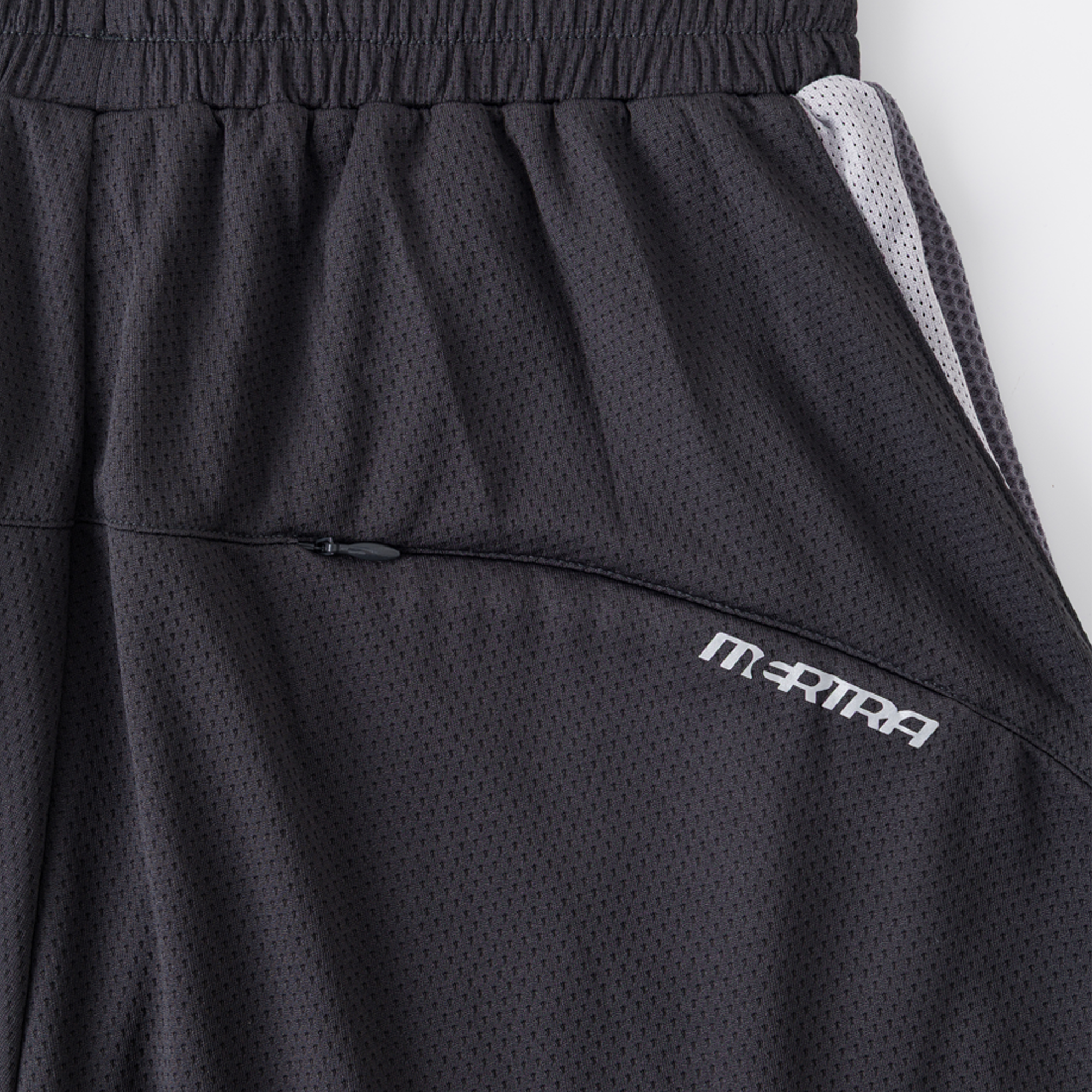 Tri-Mesh Sport Shorts (Grey)