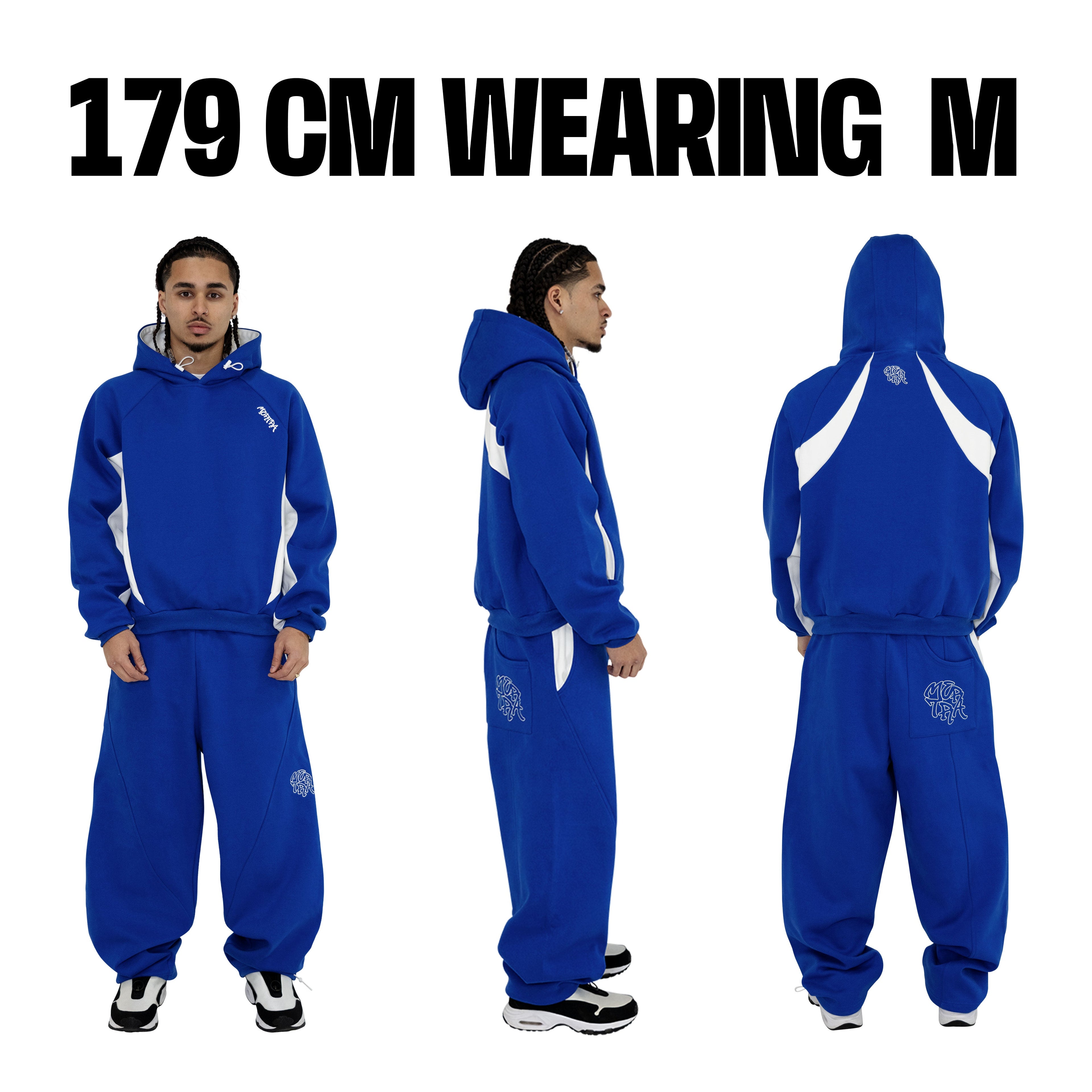 Bigstep Hood (Blue / White)