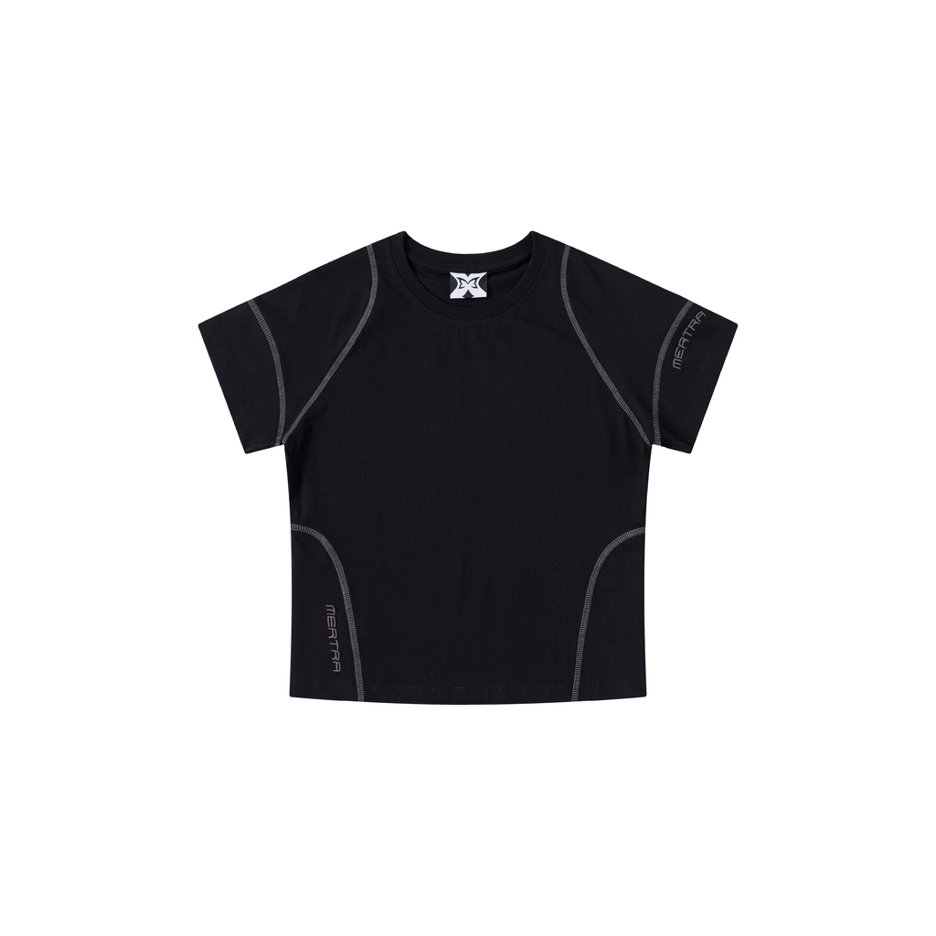 Vein Baby Tee (Black)