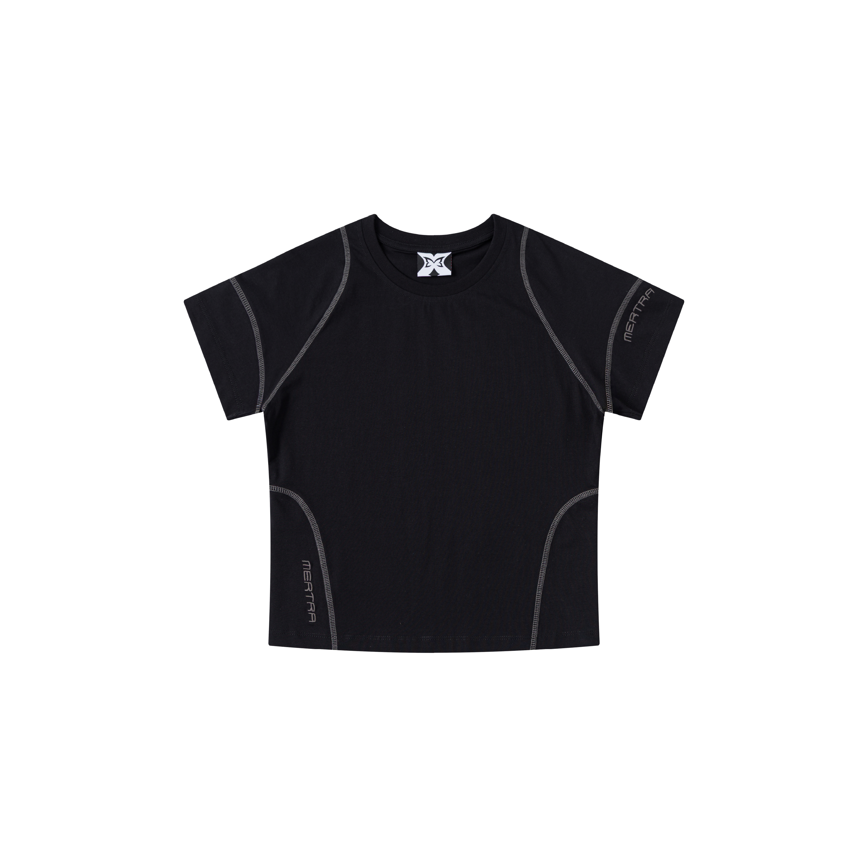 Vein Baby Tee (Black)