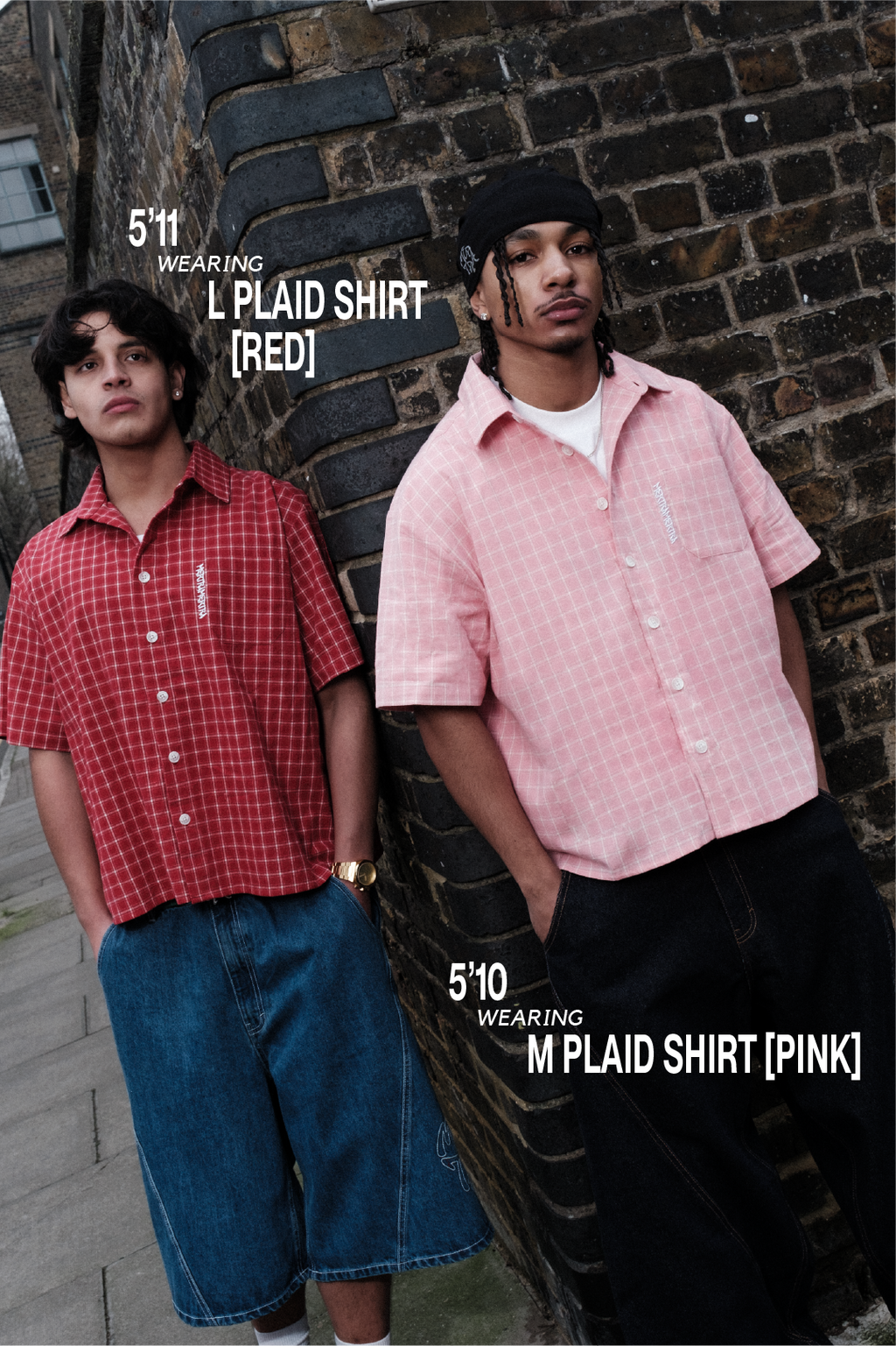 Plaid Shirt (Red)