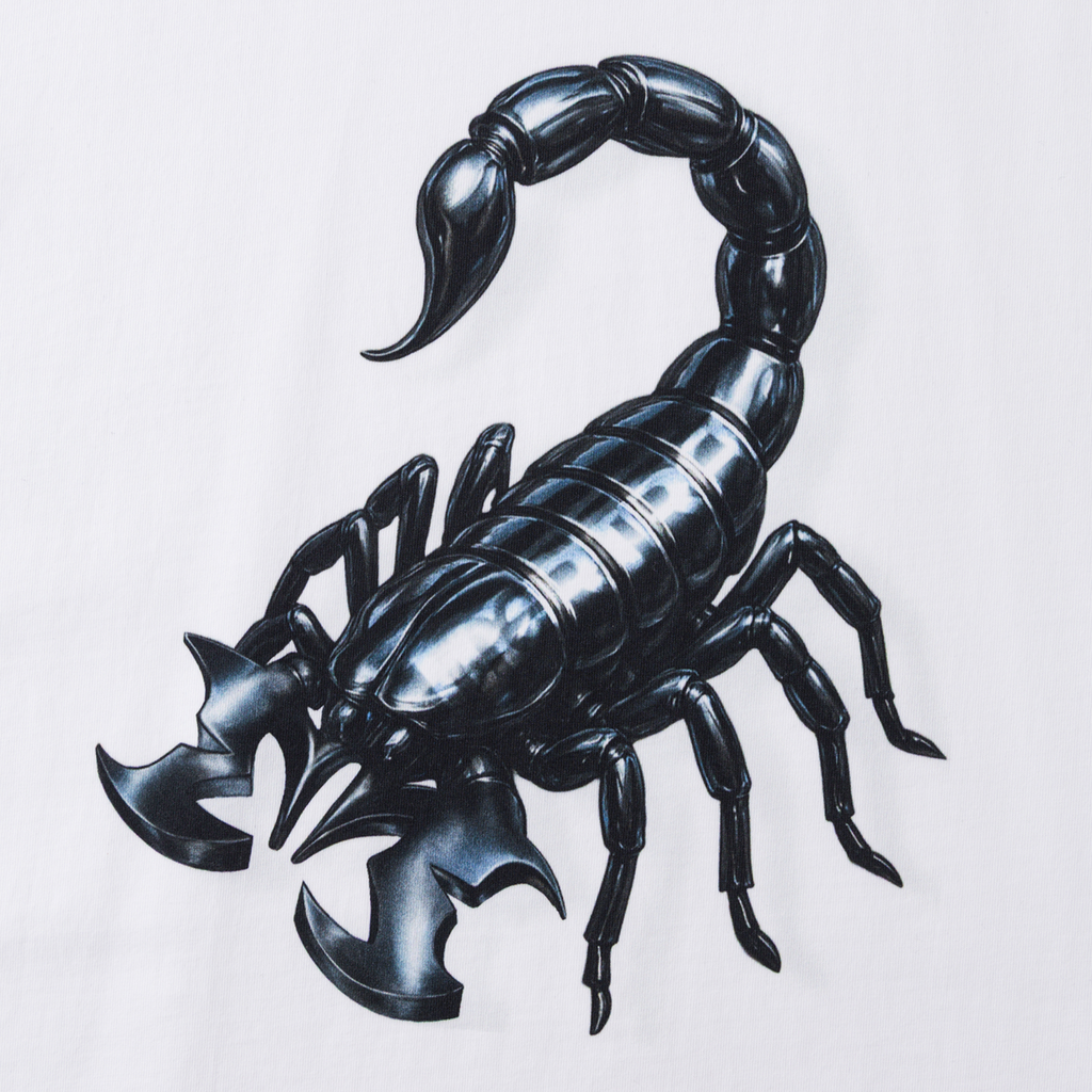 Scorpion Tee (White)