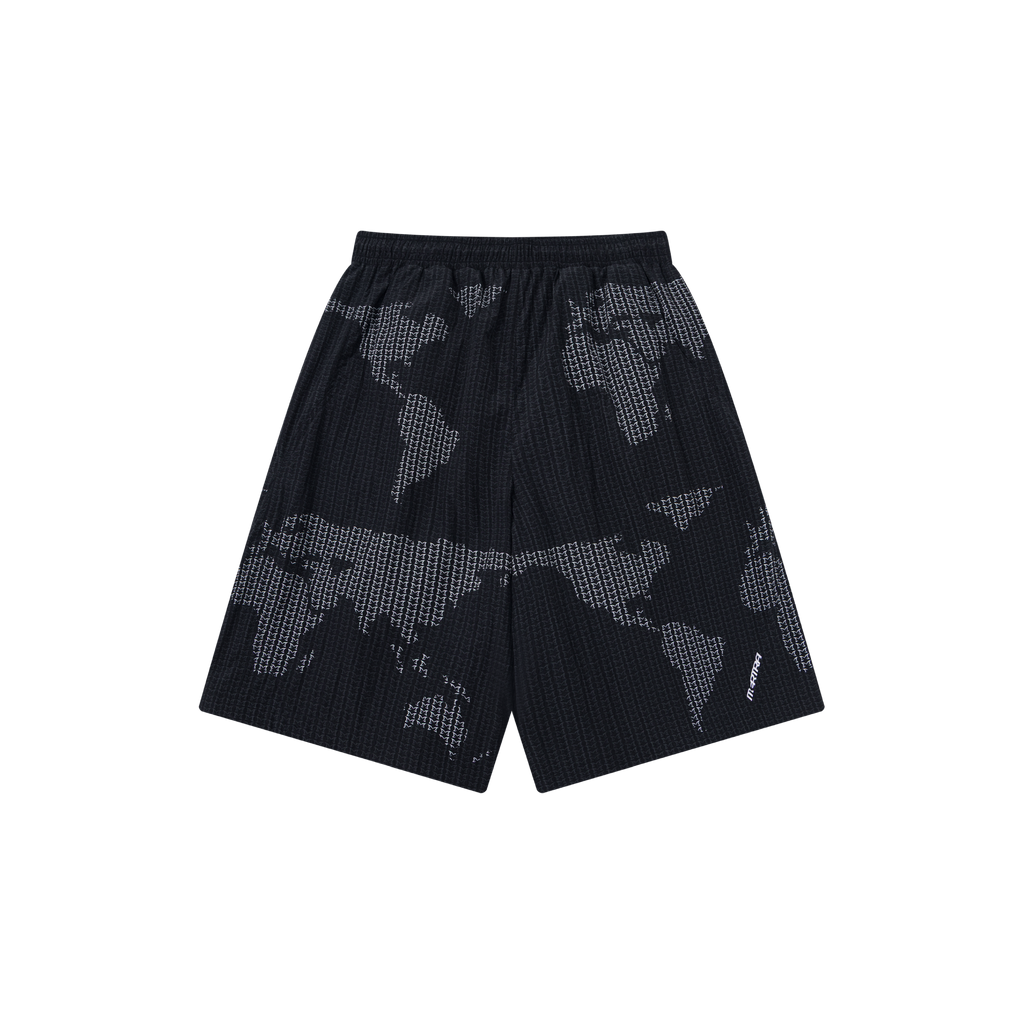 World Map Shorts