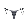 Merva Check Bikini Bottom (Black)
