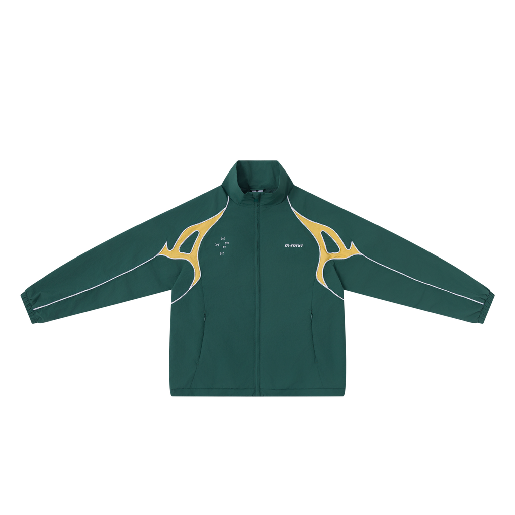 Down Unda Track Jacket (Green / Yellow)