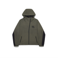 Asymmetrical Plaid Softshell (Green)