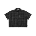Plaid Shirt (Black)