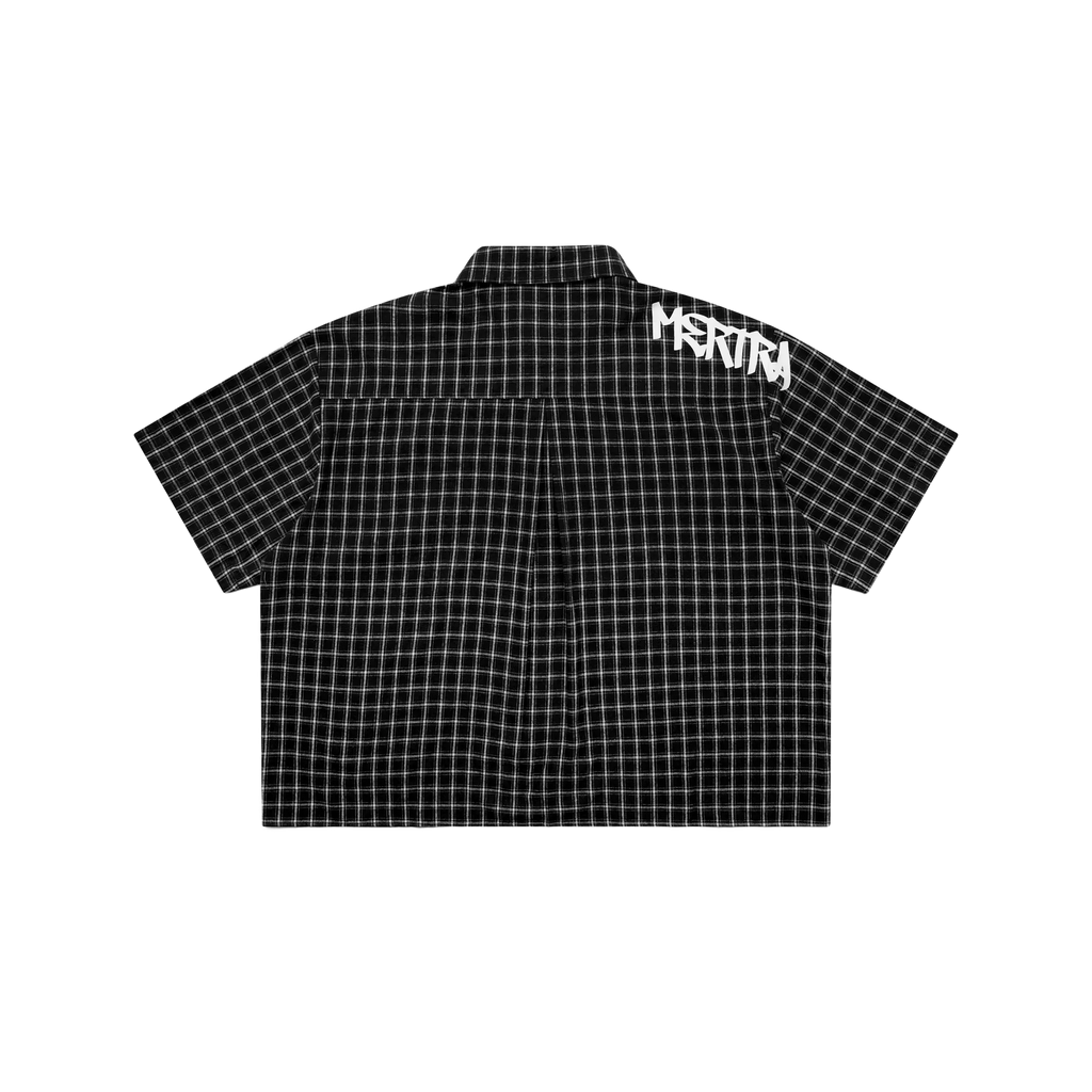 Plaid Shirt (Black)