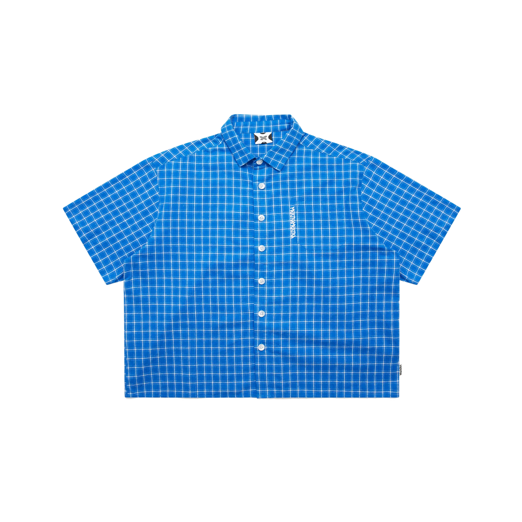 Plaid Shirt (Lapis)