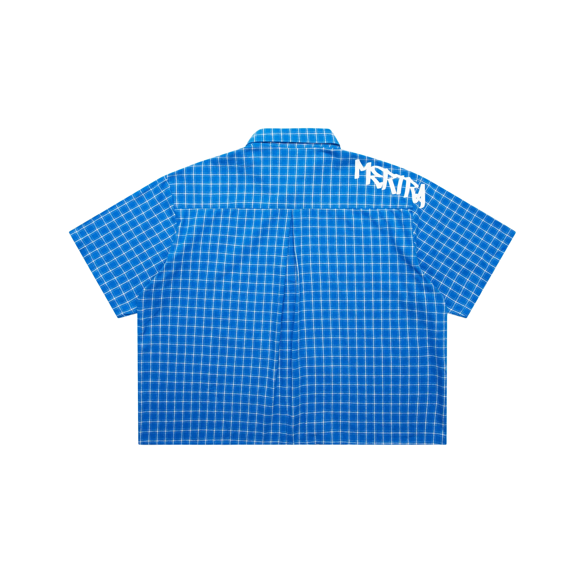 Plaid Shirt (Lapis)