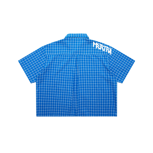 Plaid Shirt (Lapis)