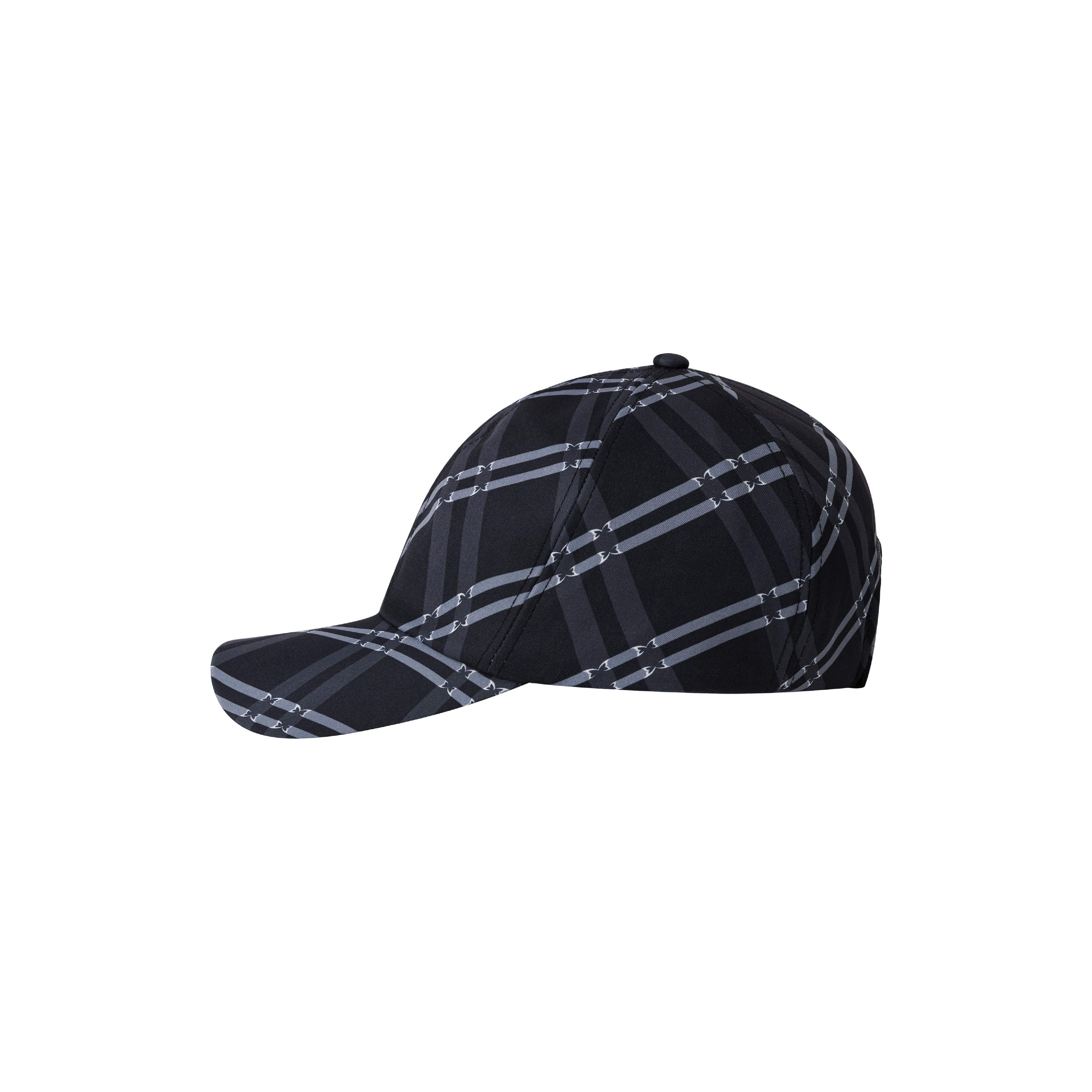 Merva Check Cap (Black)