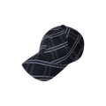 Merva Check Cap (Black)