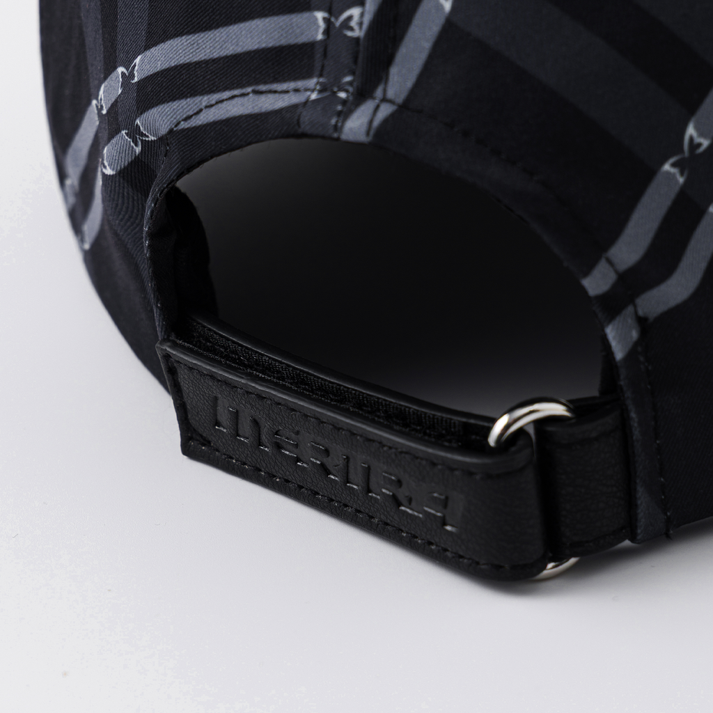 Merva Check Cap (Black)
