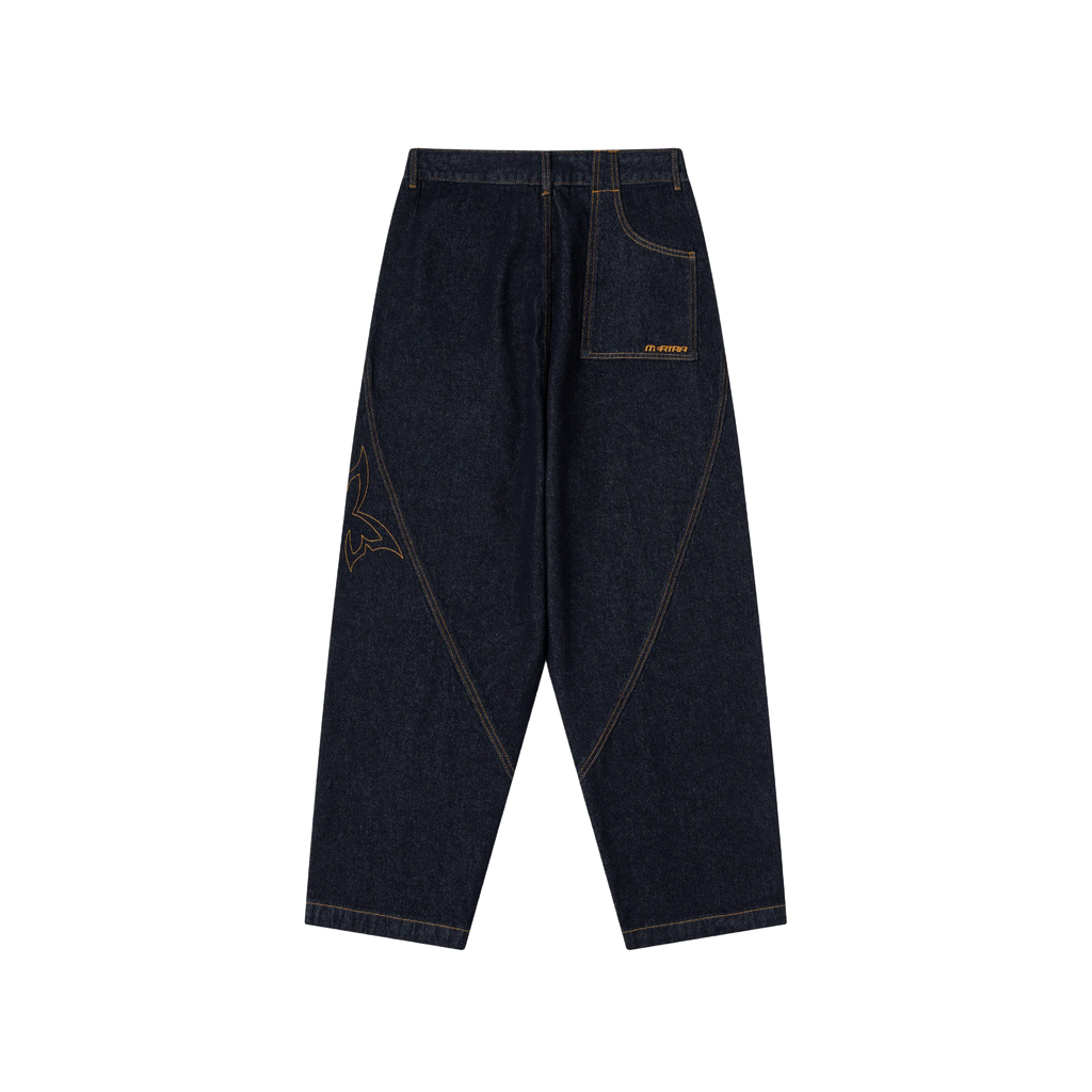 Reverse Bigstep Denim (Indigo / Gold)
