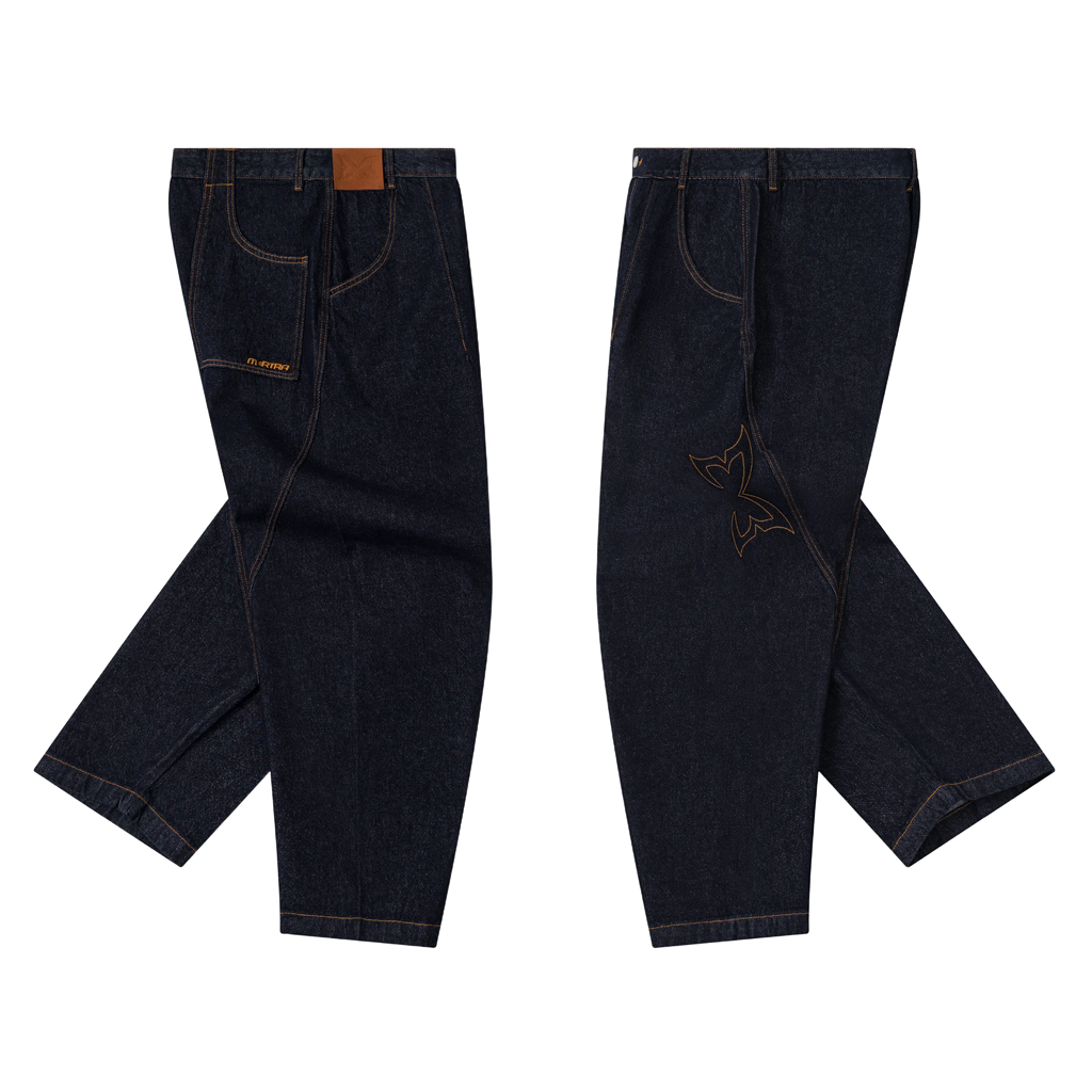 Reverse Bigstep Denim (Indigo / Gold)