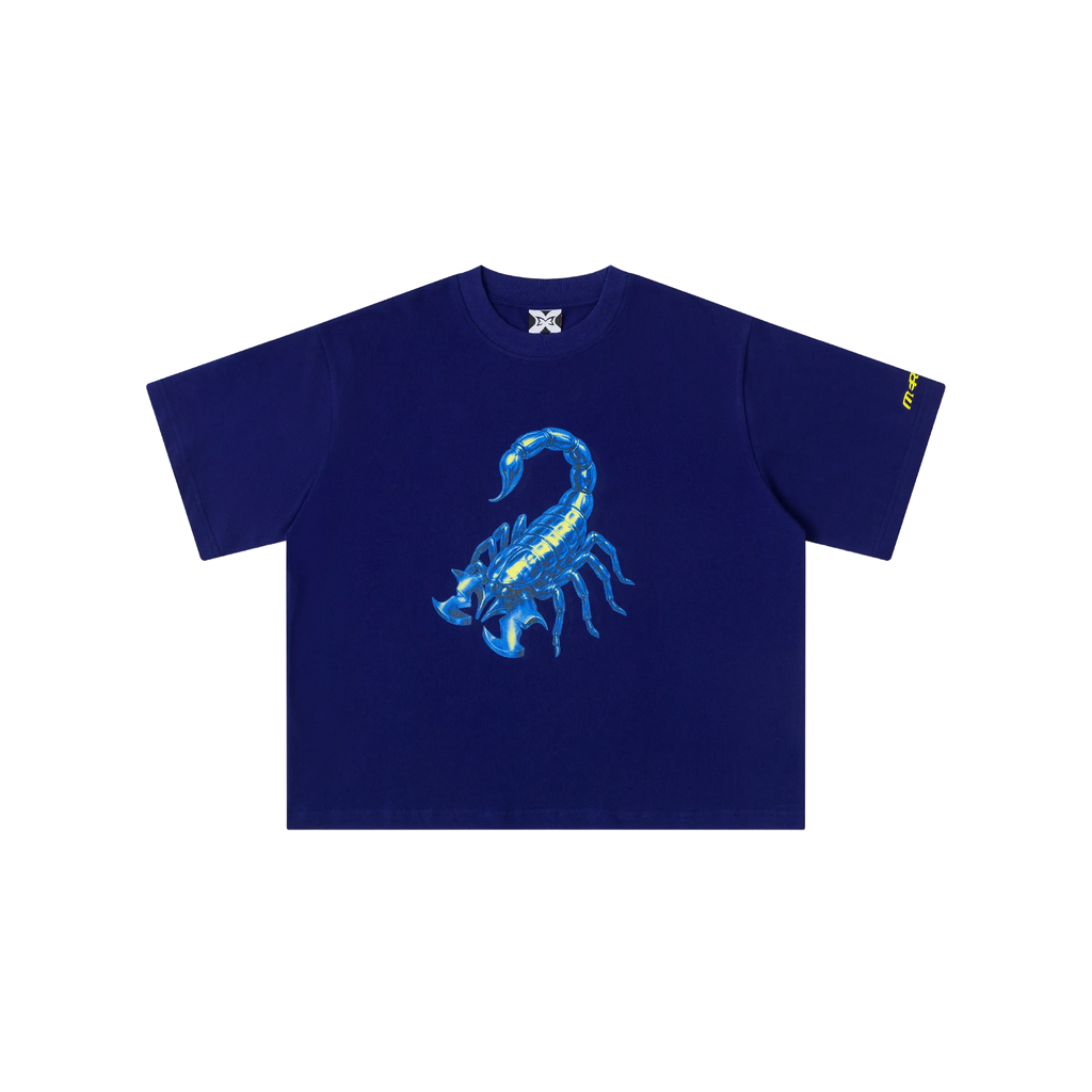 Scorpion Tee (Blue)