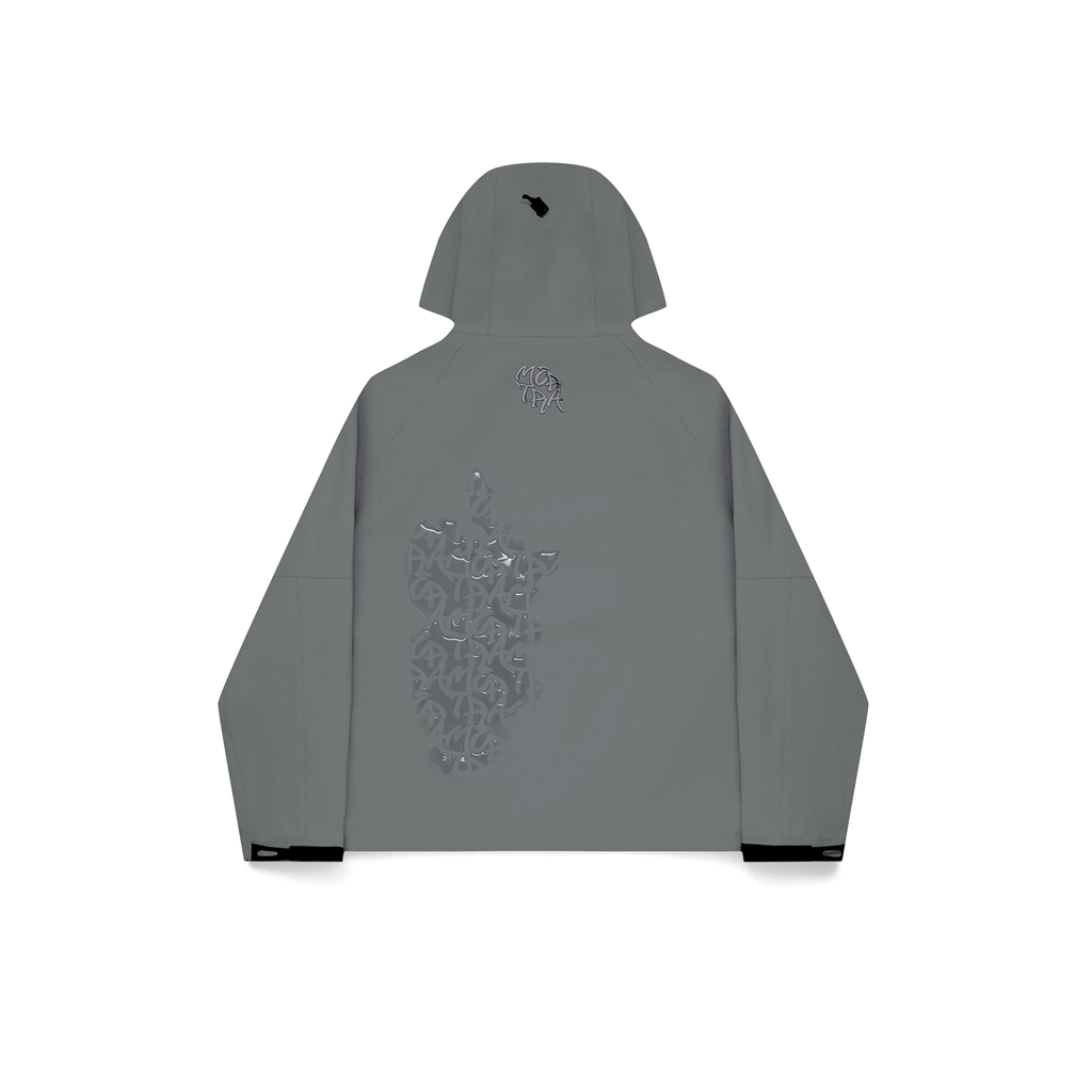 Monogram Shell Jacket (Slate)