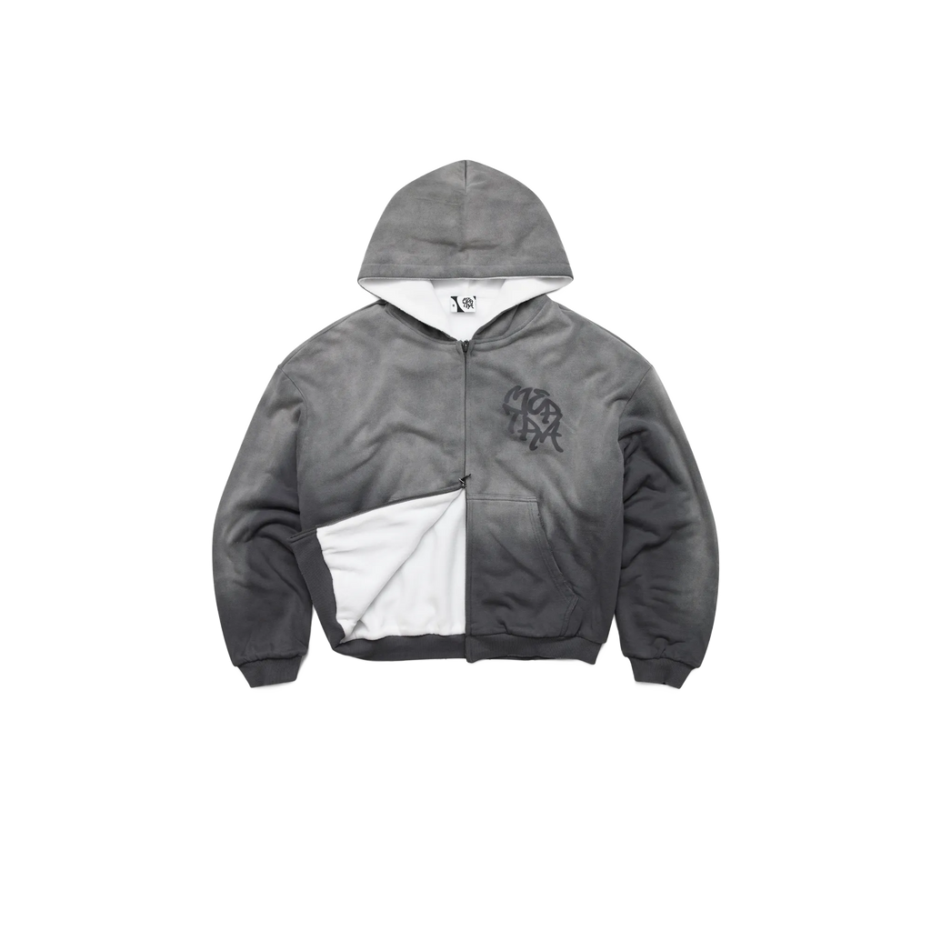 Fleece Lined Hood (Grey)