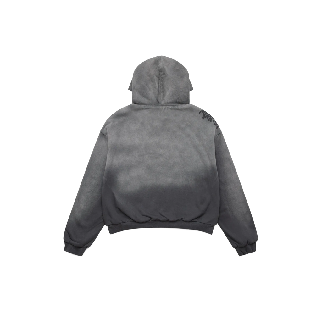 Fleece Lined Hood (Grey)